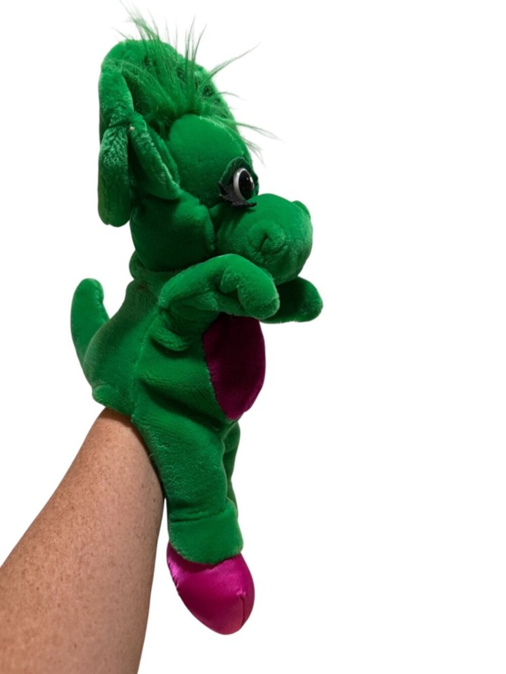 Barney & Friends Plush Toys Barney BJ Baby Bop Puppet Lyons Group 90's - Picture 11 of 16